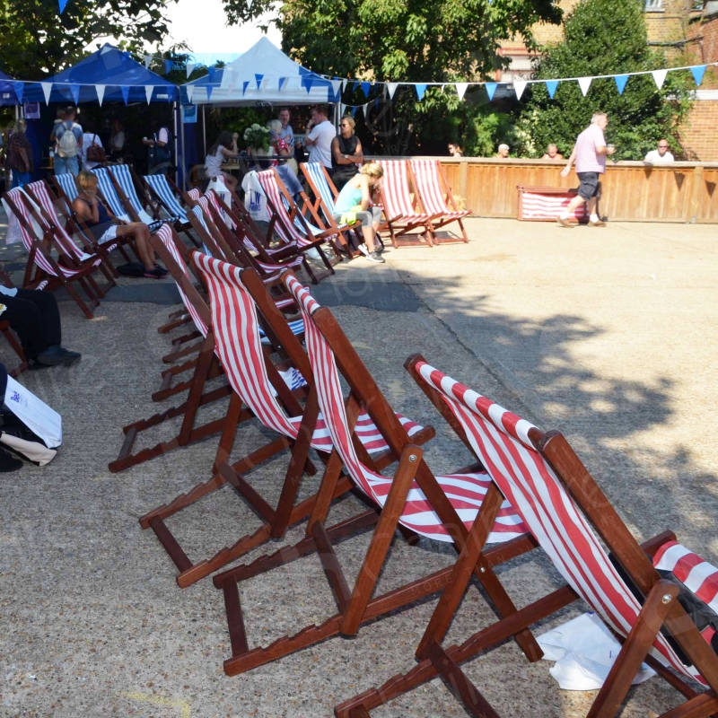 Red Deck Chair