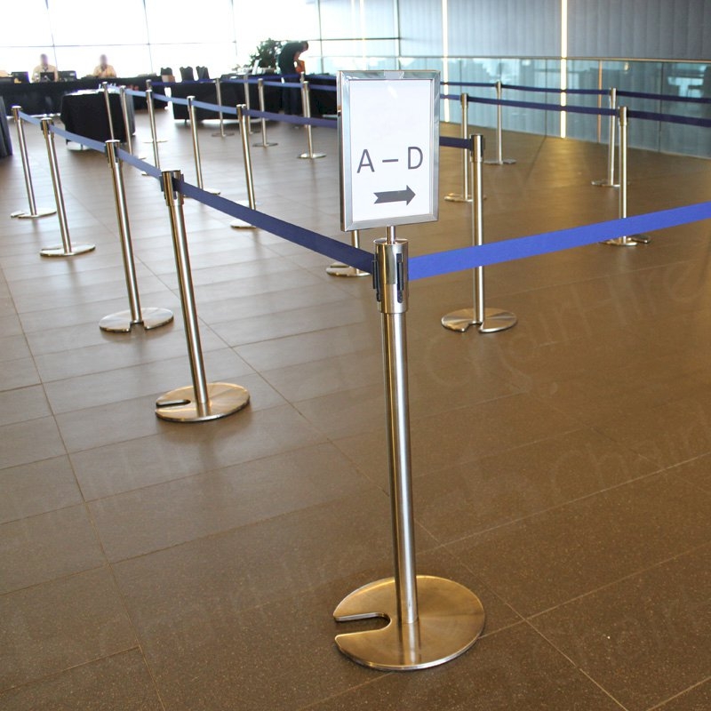 Blue Stretch Barrier