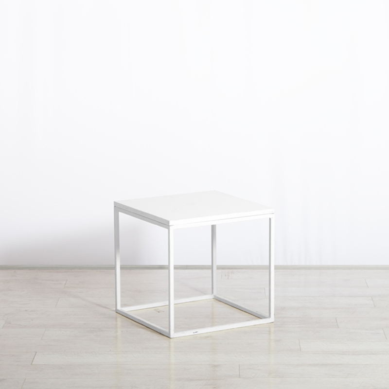 Box Frame Coffee Table White 460 x 460 x 460 (h)
