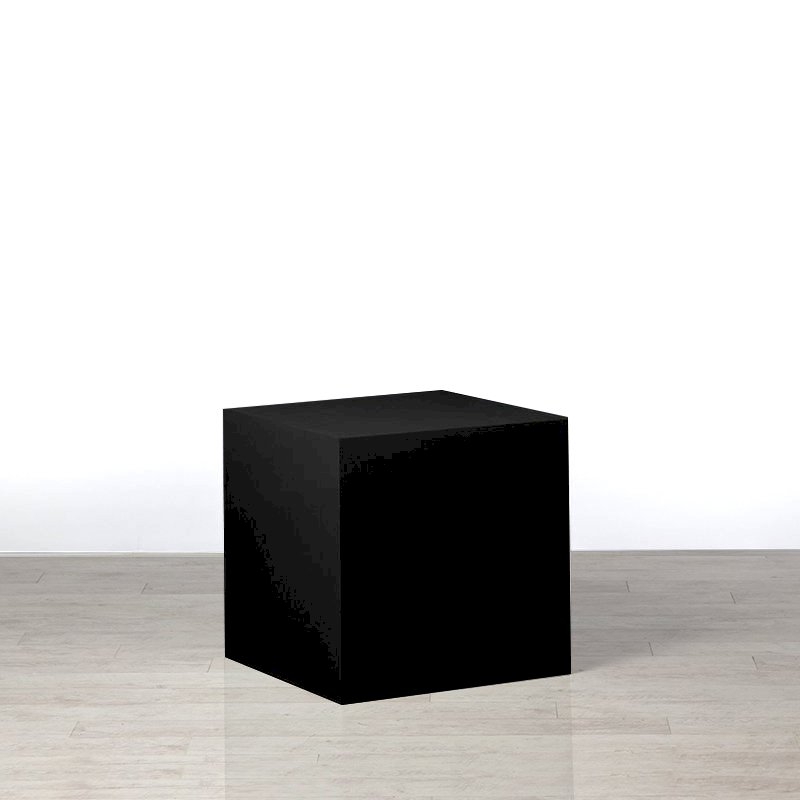 Plinth Hire 600x600x600h - Black