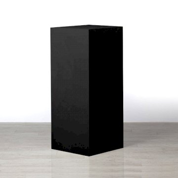 Plinth Hire 600x600x1000h - Black