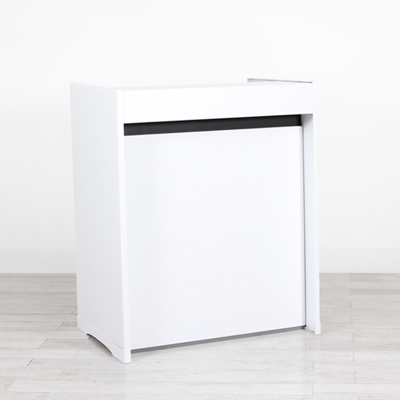 1m Straight Bar - White