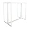 Nevada Double Wall Frame Table 1100h - White