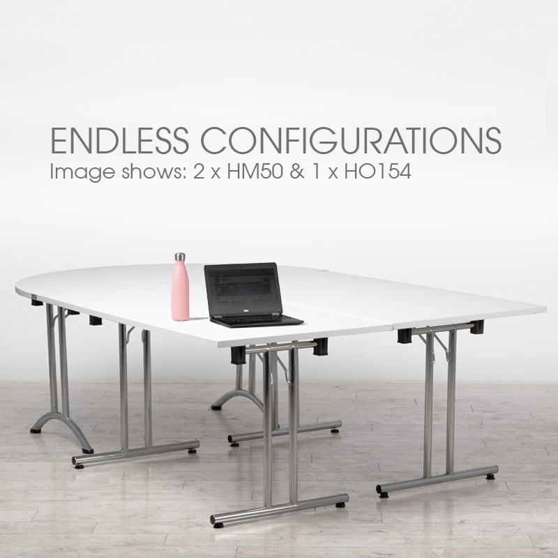 White Meeting Table - Small