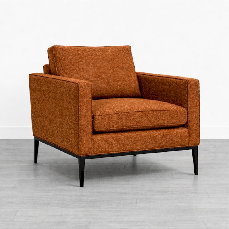 Sandhurst Armchair - Burnt Orange (available from 1st June)
