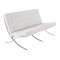 Barcelona Style Sofa - White