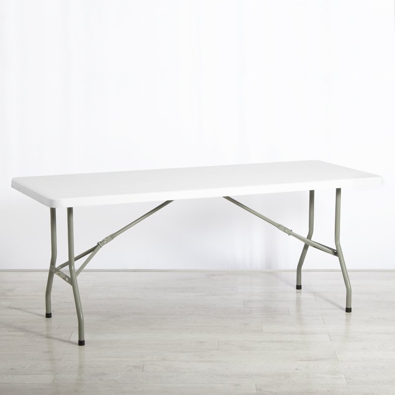 Plastic Trestle Table Hire (6ft)