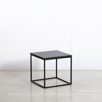 Box Frame Coffee Table Black 460 x 460 x 460 (h)