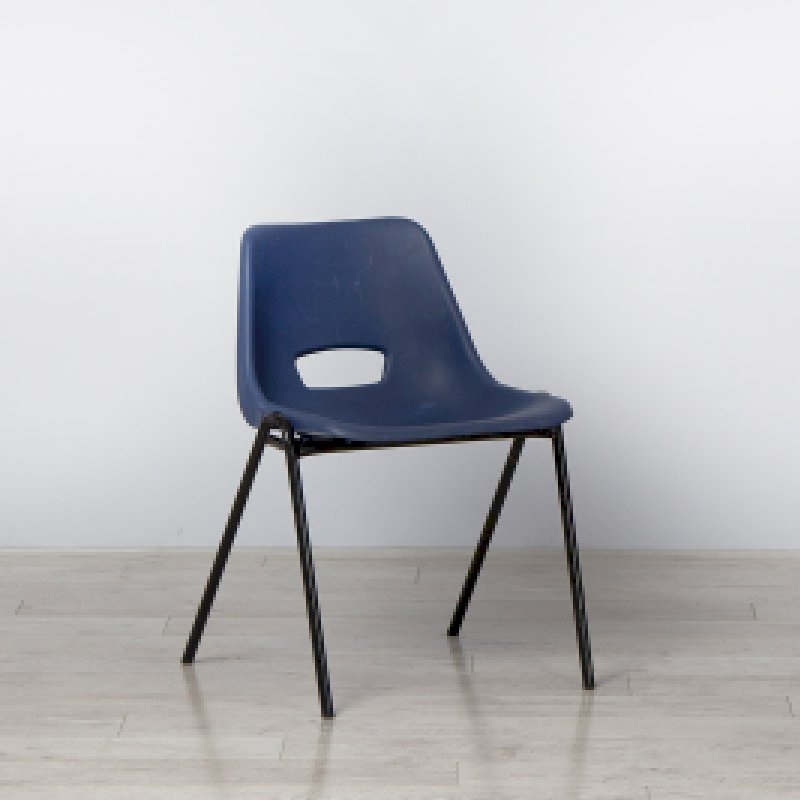 Blue Plastic Chair