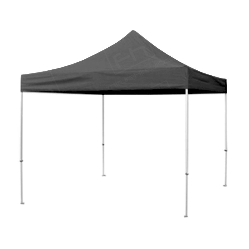 3m x 3m Black Popup Marquee