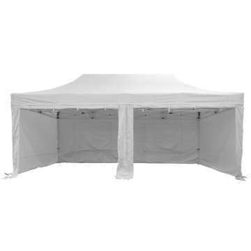 6m x 3m White Popup Marquee With Sides