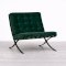 Barcelona Style Chair - Green