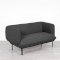 2 Seater Dove Sofa - Dark Grey