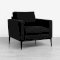 Sandhurst Armchair - Black