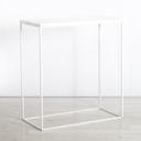 Box Frame High Table White 460 x 920 x 1020 (h)