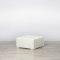 White Rattan Coffee Table Small