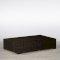 Brown Rattan Coffee Table Large