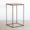 Box Frame High Table Walnut 600 x 600 x 1020 (h)