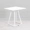 Dallas Square Bistro Table - White