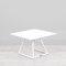 Dallas Square Coffee Table - White