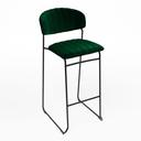Ski Bar Stool - Green