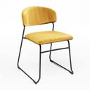 Ski Chair - Gold