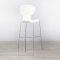 White Plastic Stacking Stool