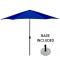 2.7m Sapphire Blue Parasol
