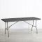 Plastic Trestle Table Hire (6ft) - Dark Grey