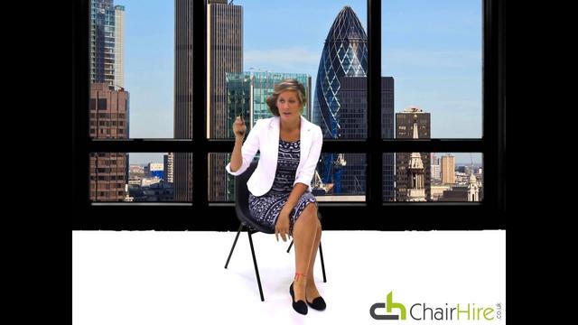 Black Stacking Poly Chair