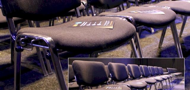 Conferences - Be Prepared https://d1hcs5uofxldvl.cloudfront.net/chair-hire/article_additional/chair-hire-conference16/chair-hire-conference16-740x350.jpg - Neat and tidy rows with linking chairs or loops