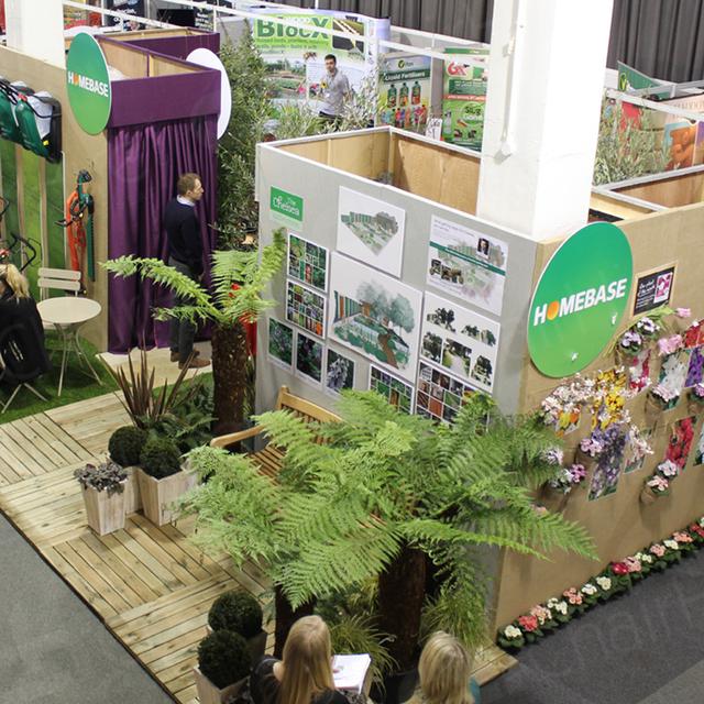 Exhibitions https://d1hcs5uofxldvl.cloudfront.net/chair-hire/article_additional/garden-and-press-event2/garden-and-press-event2.jpg - Exhibitors at the event include Homebase.