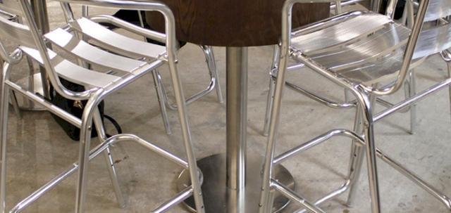 Pop Up Store https://d1hcs5uofxldvl.cloudfront.net/chair-hire/article_additional/pop-up-cheese-store5/pop-up-cheese-store5-740x350.jpg - Stools that are easy to arrange & look modern.