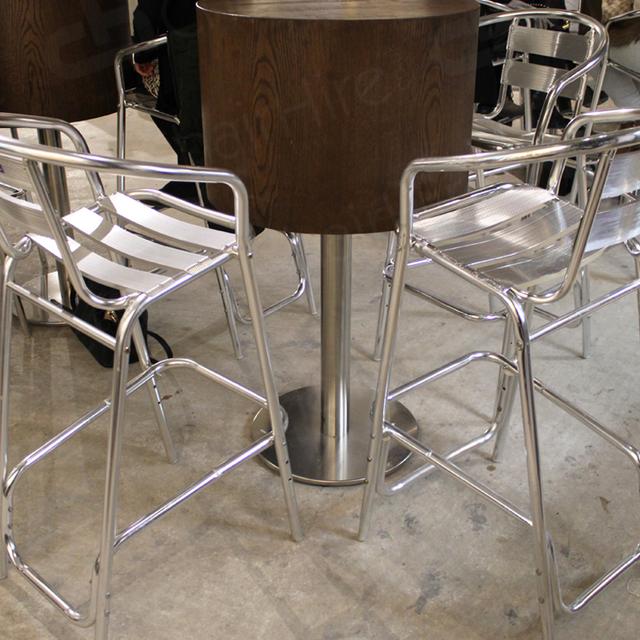 Pop Up Store https://d1hcs5uofxldvl.cloudfront.net/chair-hire/article_additional/pop-up-cheese-store5/pop-up-cheese-store5.jpg - Stools that are easy to arrange & look modern.