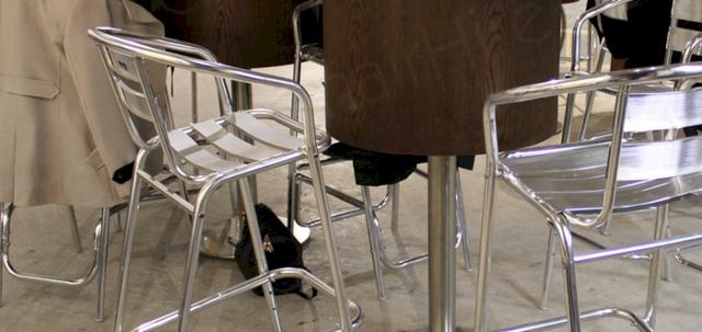 Pop Up Store https://d1hcs5uofxldvl.cloudfront.net/chair-hire/article_additional/pop-up-cheese-store7/pop-up-cheese-store7-740x350.jpg - Aluminium high bar stools perfect for pop-up shops.