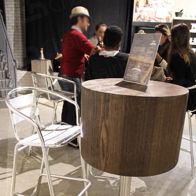 Pop Up Store https://d1hcs5uofxldvl.cloudfront.net/chair-hire/article_additional/pop-up-cheese-store8/pop-up-cheese-store8.jpg - Cheese tasting made comfy with our stools.