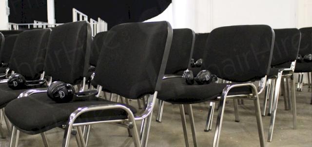 Furniture for Pop Up Cinema https://d1hcs5uofxldvl.cloudfront.net/chair-hire/article_additional/pop-up-cinema11/pop-up-cinema11-740x350.jpg - Black out curtains to create the cinema experience.