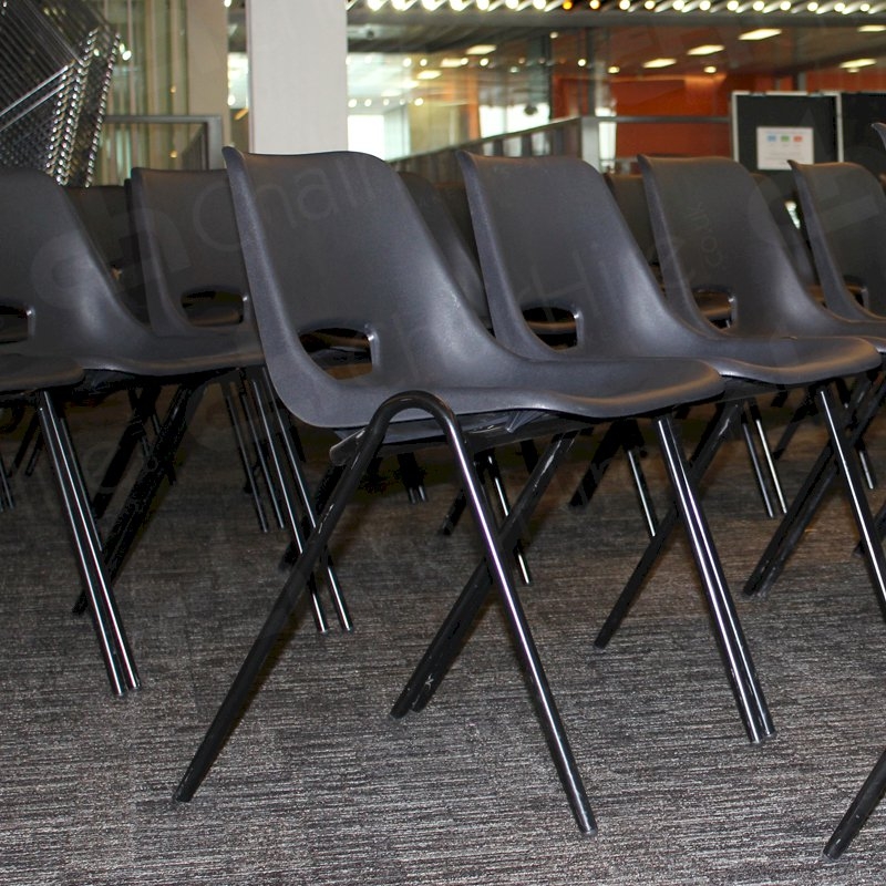 Black Plastic Chair