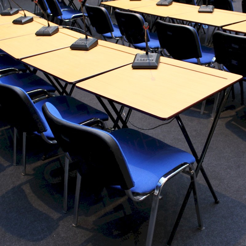 Blue Conference Chair