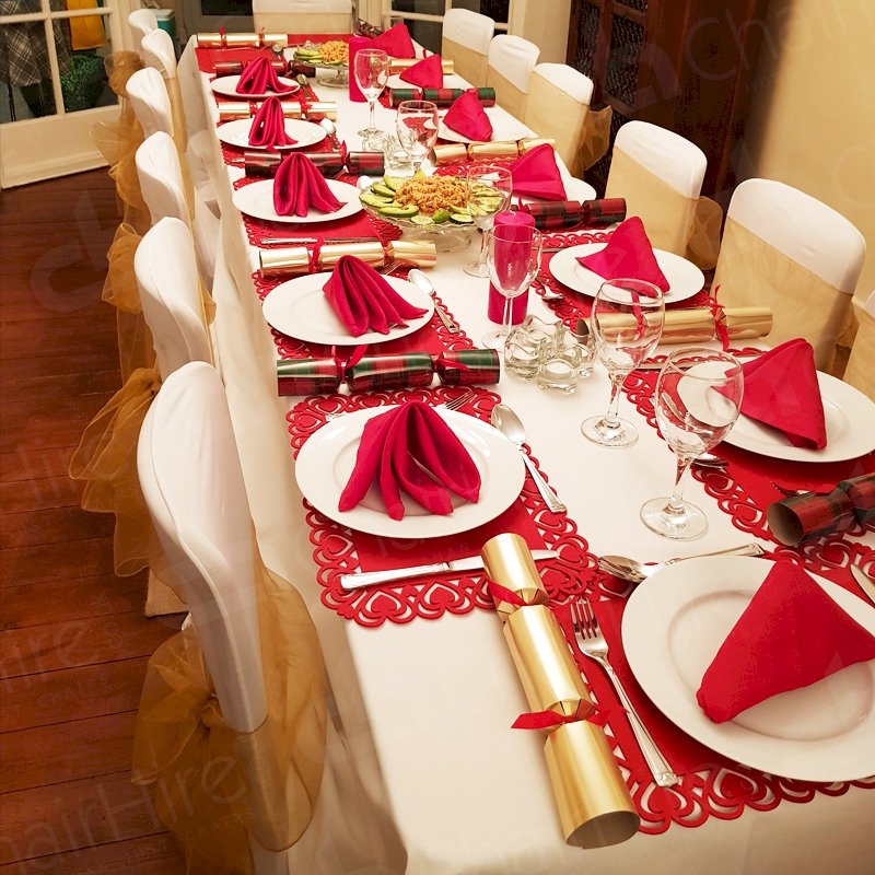 70 x 144 Inch White Tablecloth