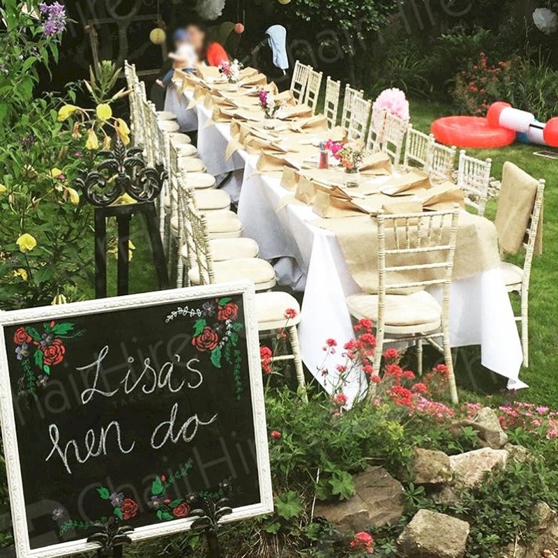 70 x 144 Inch White Tablecloth