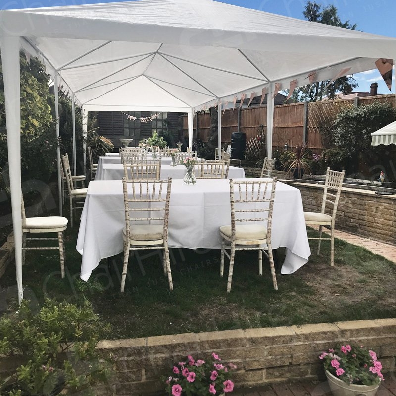 70 x 144 Inch White Tablecloth