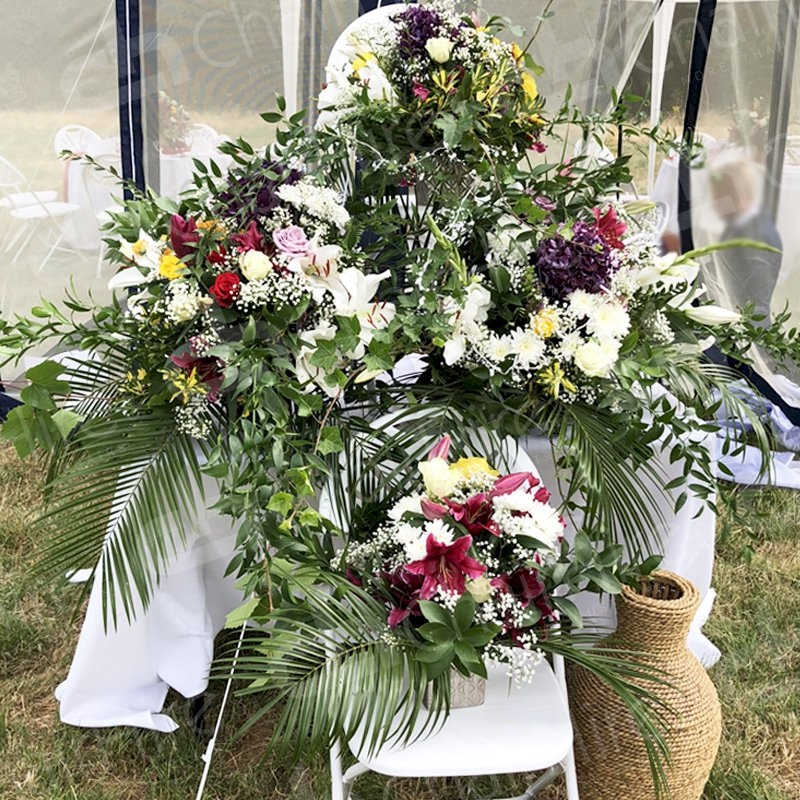 4ft Round Table Cloth - White