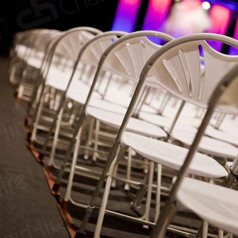 White Folding Chair