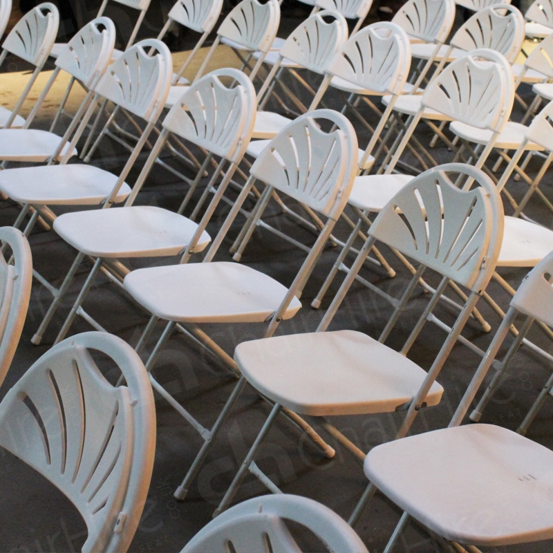 White Folding Chair