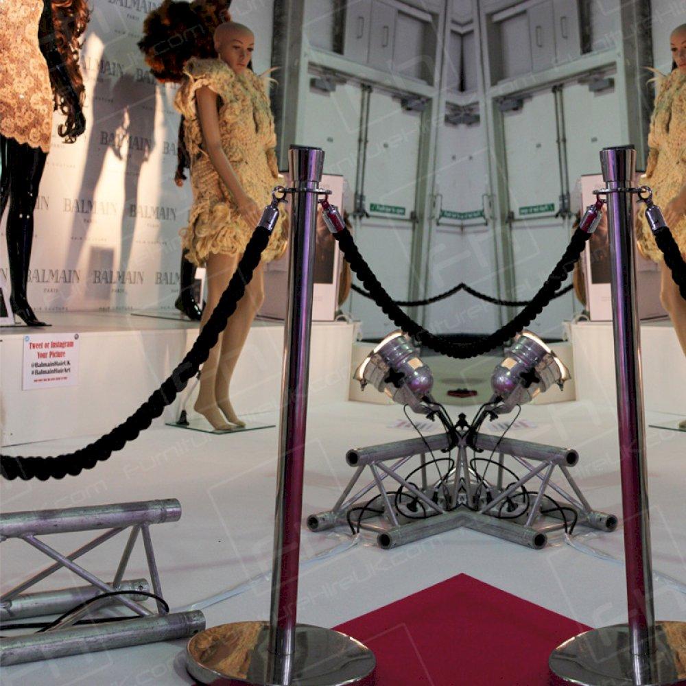 Add definition to exhibits with our ropes & poles.