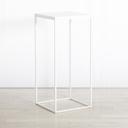 Box Frame High Table White 460 x 460 x 1020 (h)