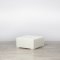 White Rattan Coffee Table Small