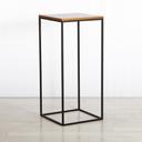 Box Frame High Table Walnut 460 x 460 x 1020 (h)