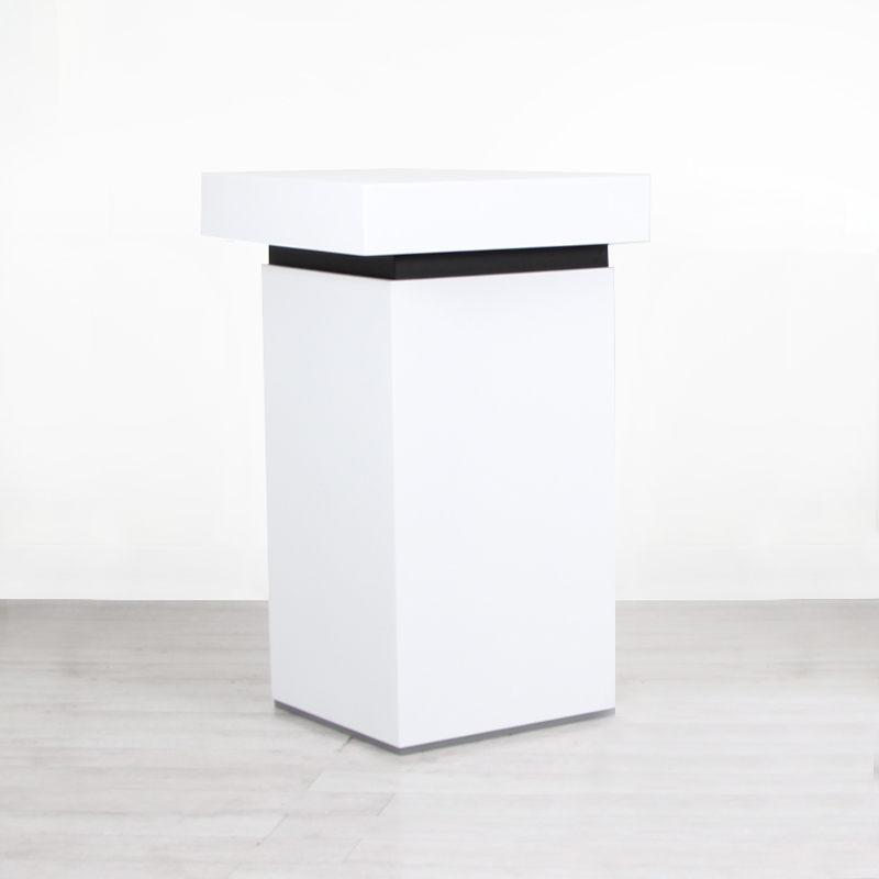 Corner Bar Section - White